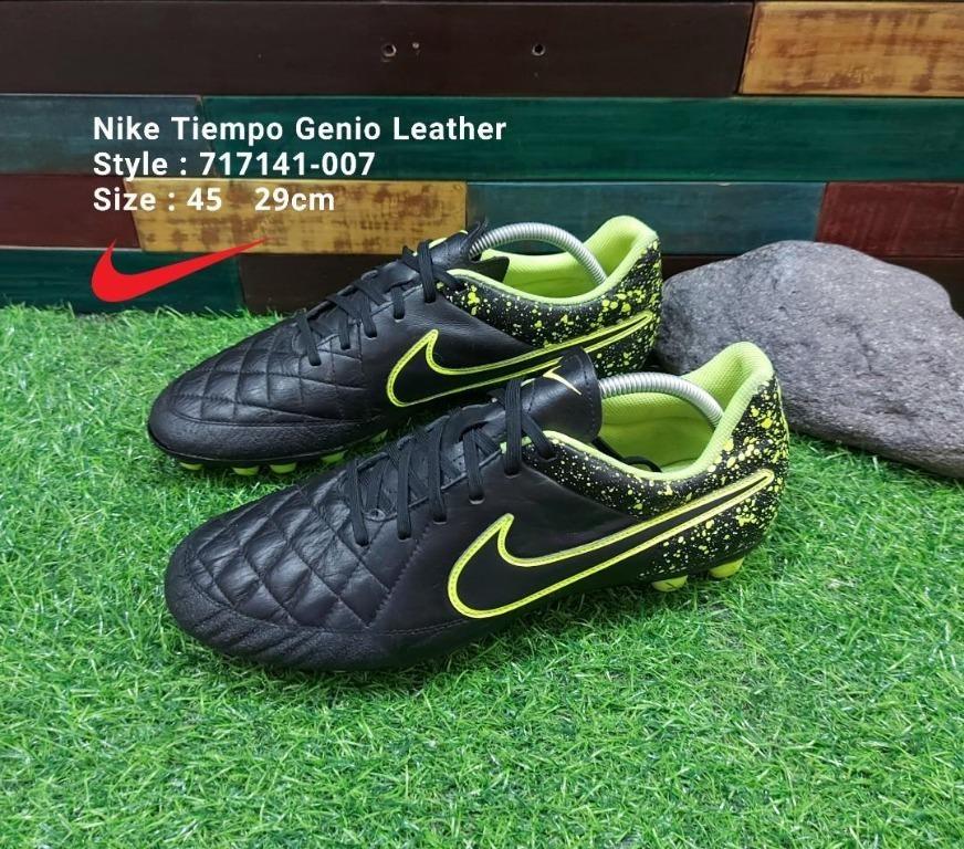 Nike tiempo genio leather hot sale ag