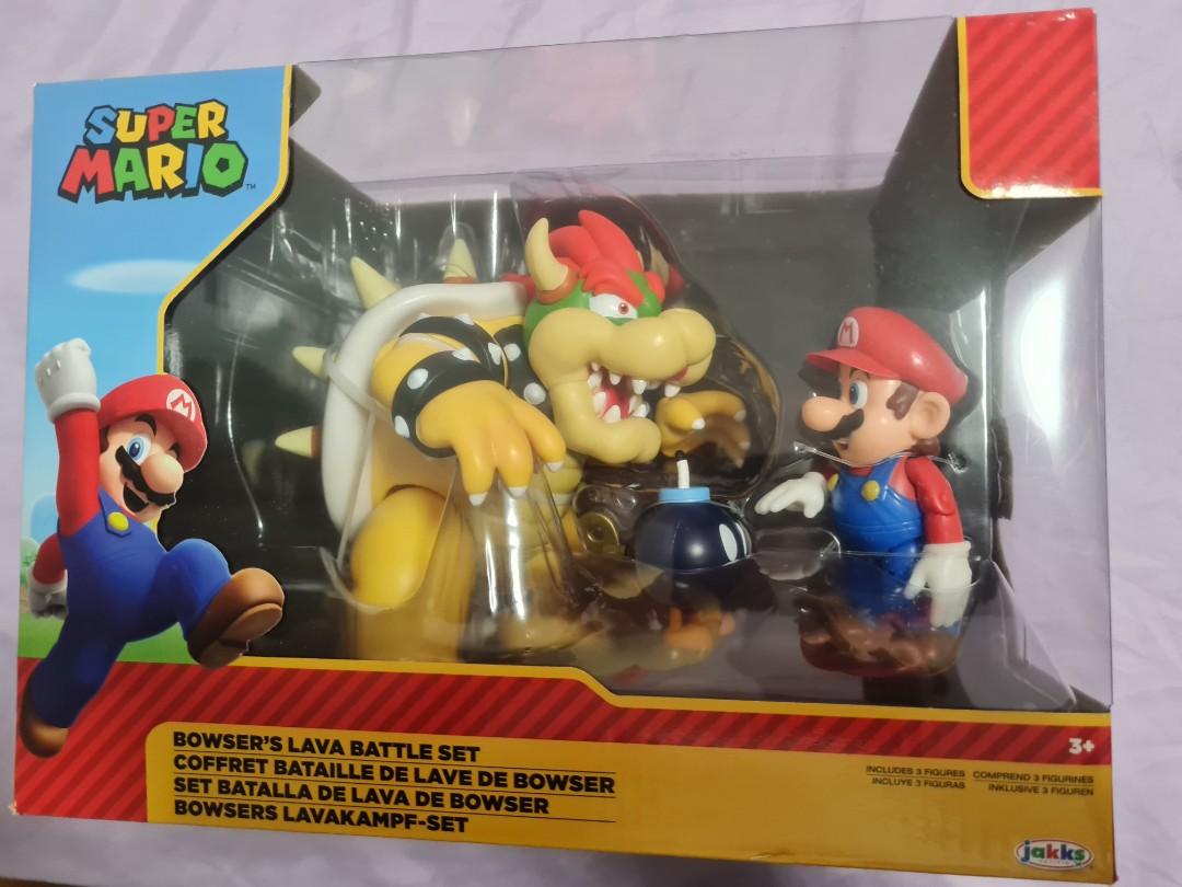 Figurine de collection Nintendo Coffret Diorama Mario et Bowser