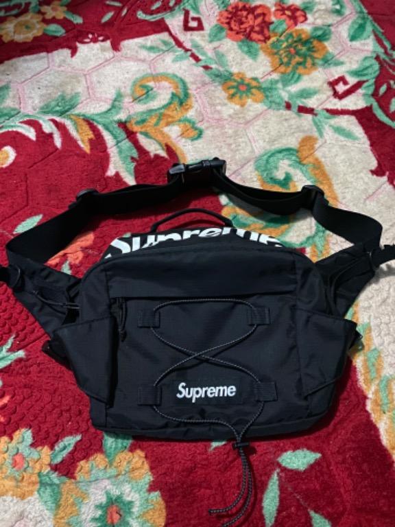 Supreme Waist Bag SS17 (Black), Men's Fashion, Bags, Sling Bags on Carousell