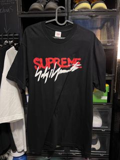 SUPREME Yohji Yamamoto tee Size L, Men's Fashion, Tops & Sets ...
