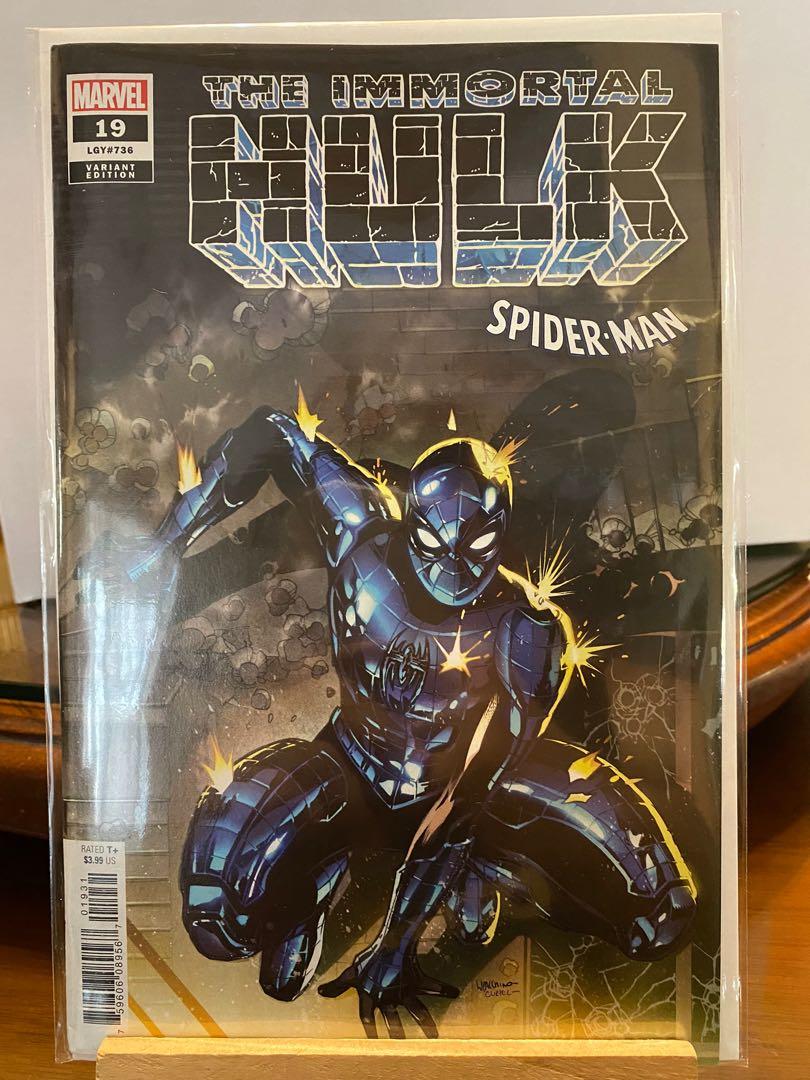 The Immortal Hulk: Spiderman #19 (Category: Comics & Manga) located in Manila. Submitted by bruthurscomics (Listing ID 1161230180, Image 1). Description: Condition: VF/NM Comes with Comic Book Board and Bag.