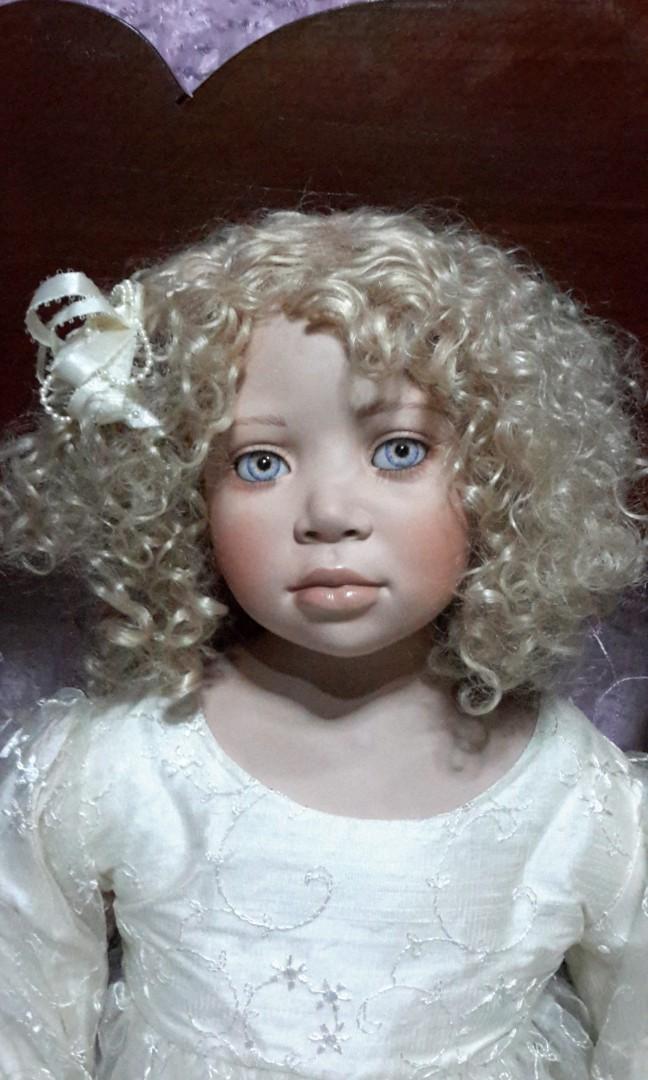Christine orange porcelain dolls 2025