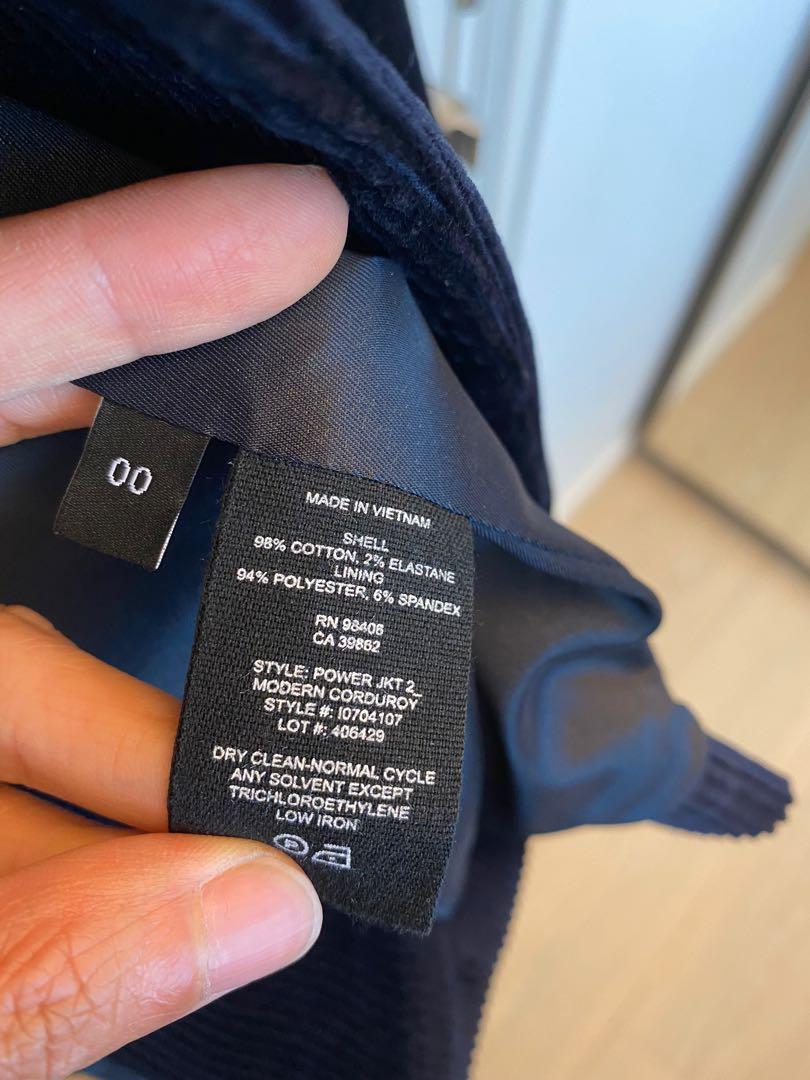 Theory corduroy sales power jacket