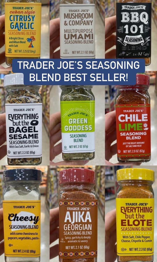 TRADER JOE’S PASABUY (Category: Spice & Seasoning) located in Narvacan. Submitted by shopwithus08__ (Listing ID 1161157158, Image 3). Description: Please check photo for prices MOP: BDO/BPI • GCASH COURIER: J&T • GRAB/LALAMOVE.
