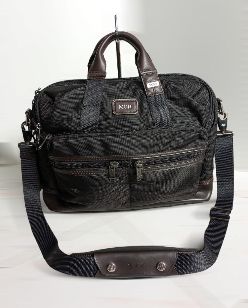 TUMI ALPHA BRAVO PATRICK BRIEFCASE, Fesyen Pria, Tas & Dompet , Tas