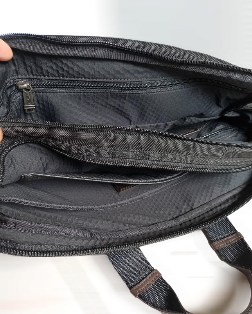 TUMI ALPHA BRAVO PATRICK BRIEFCASE, Fesyen Pria, Tas & Dompet , Tas