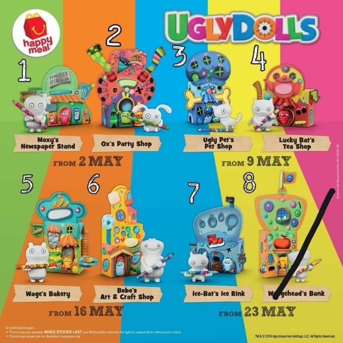 Mcdo toys sale may 2019