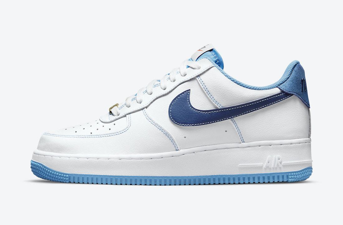 US12 BNIB Nike Air Force One Low first use white university