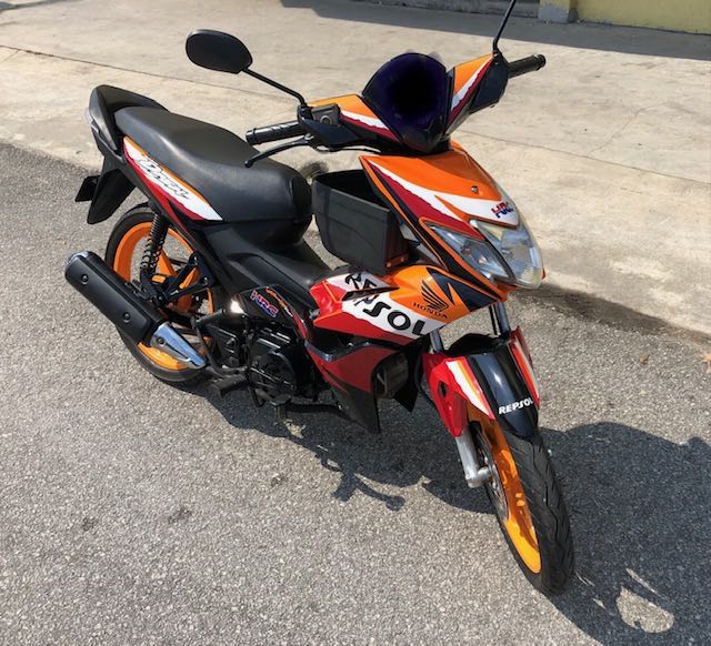 Honda wave sales repsol 110