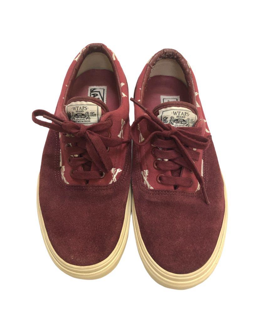 Vans WTAPS Burgundy Era Men s Fashion Footwear Sneakers on