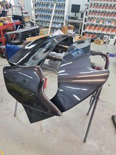 Varis-style wing for Subaru Hatchback