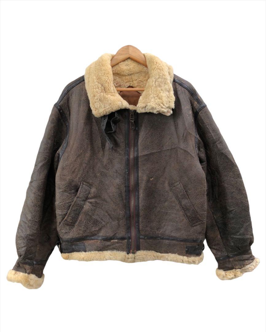 Vintage Flying Scotsman Type B3 Real Leather Jacket, Men