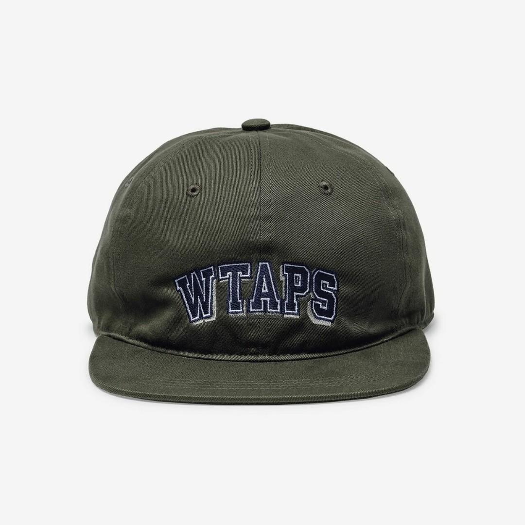 WTAPS Ss20 Cap Green Army, Fesyen Pria 