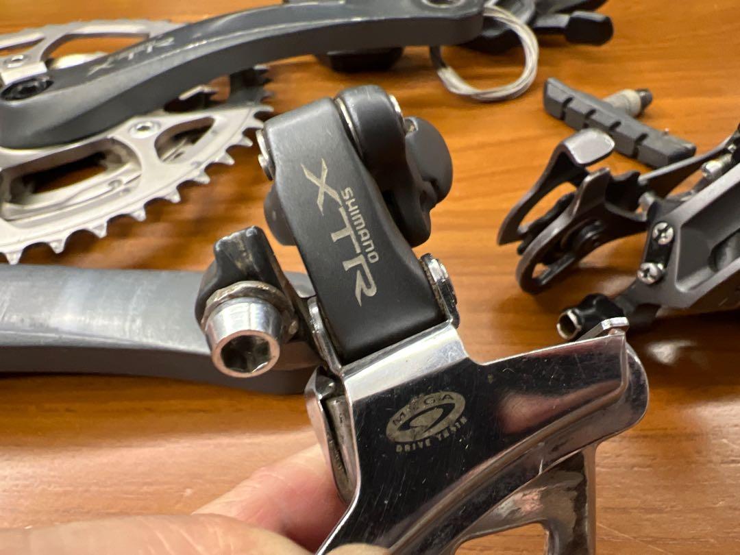 SHIMANO XTR FD-M95028.6mバンド式/RD-M953 F&R SHIMANO XTR FD-M95028.6mバンド式/RD-M953 F&R SHIMANO XTR FD