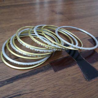 12-pc bangle bracelets