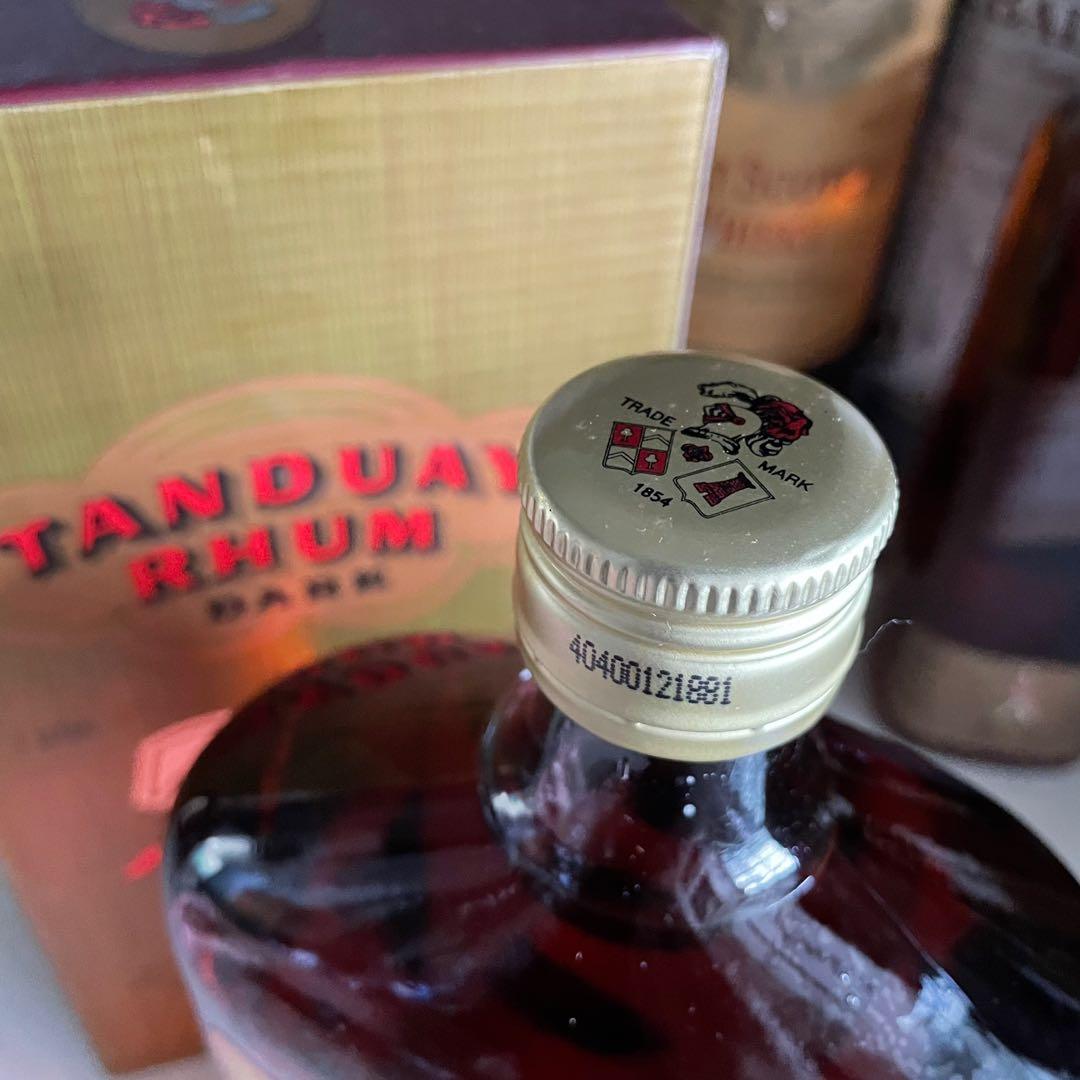 1L Tanduay Rhum Rum Dark Gold seal similar to bacardi w box 1000ml