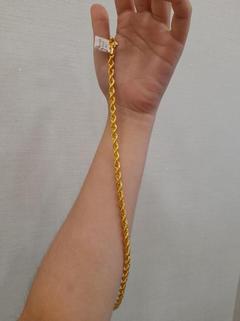 916 Gold Rope chain Installment Women s Fashion Jewelry