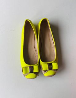 黃色平底鞋64230509334018110