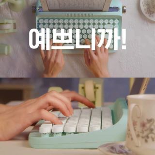 🇰🇷🇰🇷韓國直送 [ 韓國Actto 復古風keyboard]64094430923907110