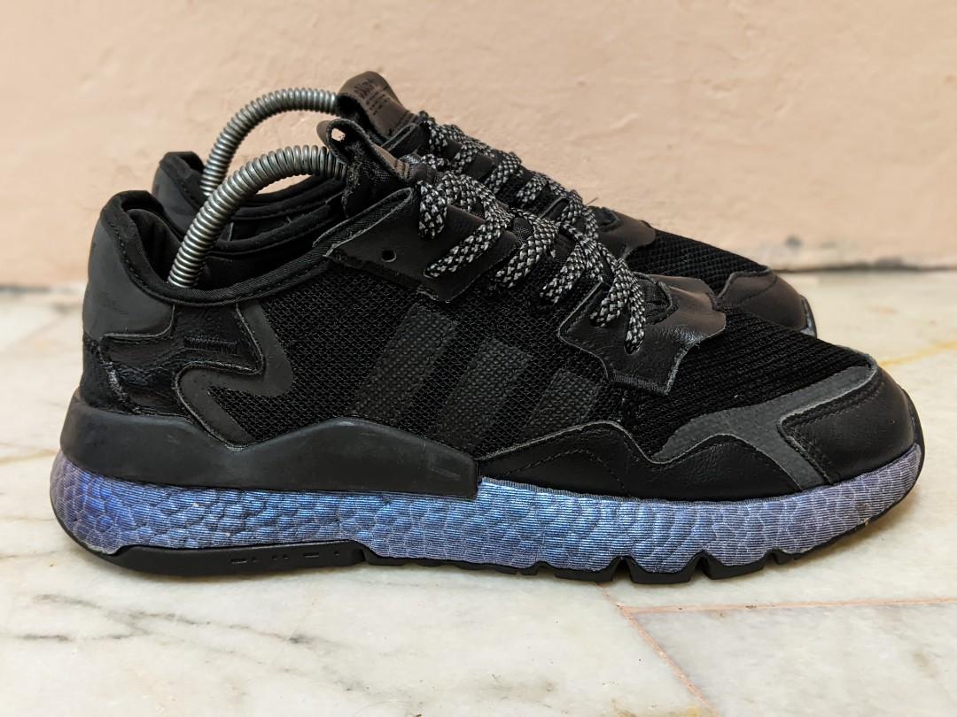 Adidas nite jogger black metallic boost Clearance