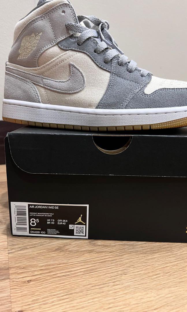 AIR JORDAN 1 MID SE COCONUT MILK