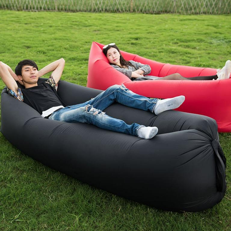 Inflatable beach sale bed