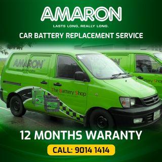AMARON Car Battery Wholesale Price Car Battery Replacement Available