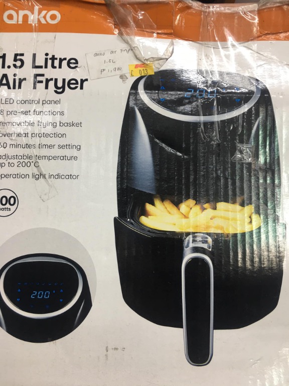 Anko 1.5L Air Fryer, TV & Home Appliances, Kitchen Appliances, Fryers