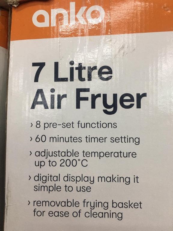 Anko 7L Air Fryer, TV & Home Appliances, Kitchen Appliances, Fryers on Carousell