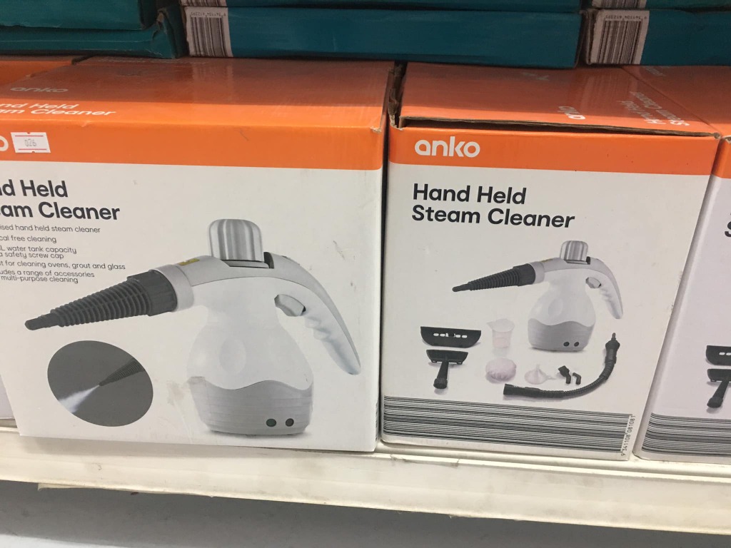 Anko Hand Held Steam Cleaner, Furniture & Home Living, Cleaning