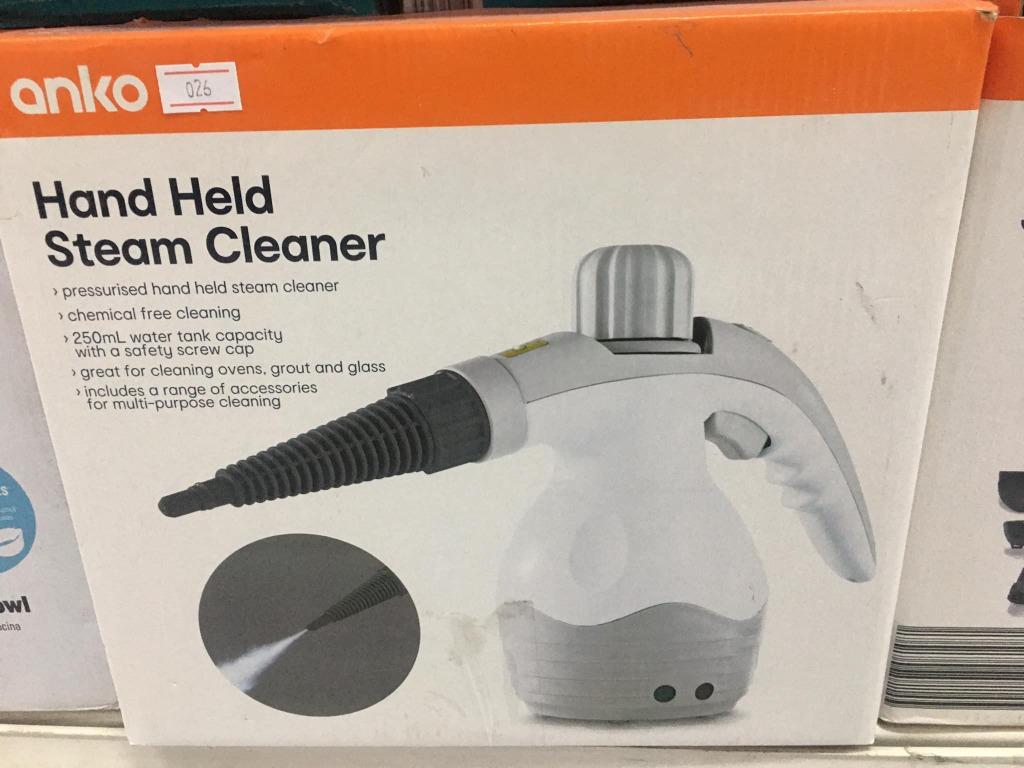 Anko Hand Held Steam Cleaner, Furniture & Home Living, Cleaning