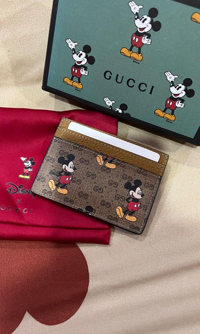 Disney x 2025 gucci card case