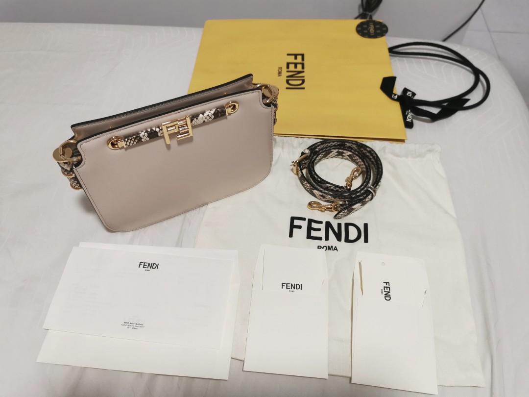 White fendi bag cheap