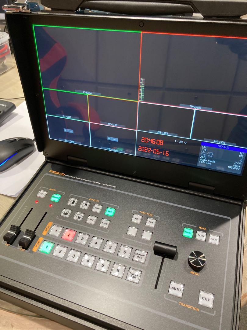 AV Matrix Video Switcher PVS0613U, Photography, Video Cameras on Carousell