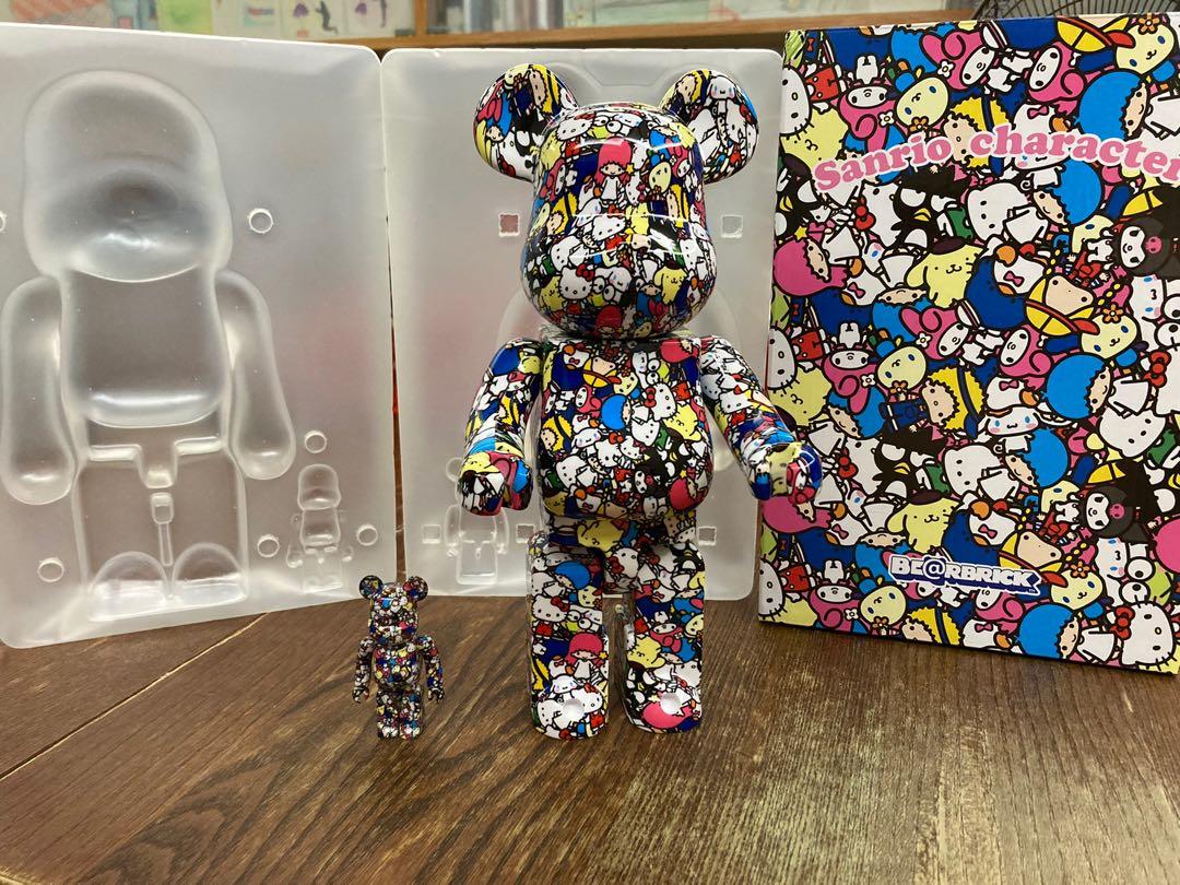 BEARBRICK Sanrio characters 400% + 100% hello kitty