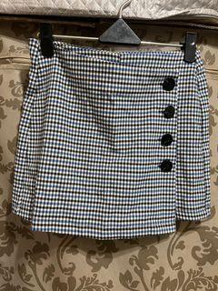 歐美格紋褲裙（bershka 購入）