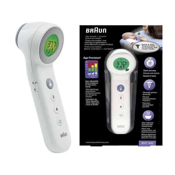 Braun Infrared Thermometer, Health & Nutrition, Health Monitors