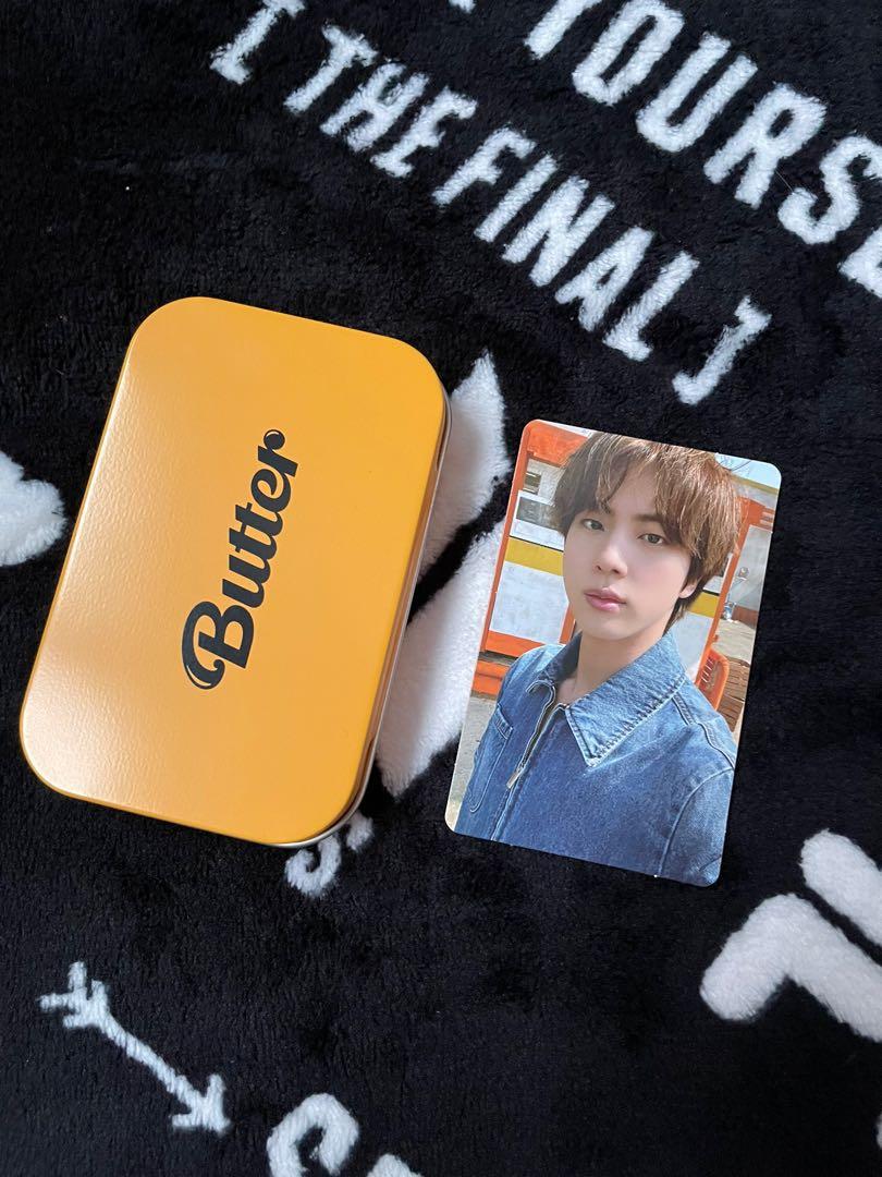 BTS BUTTER JIN TIN CAN POB, Hobbies & Toys, Memorabilia & Collectibles