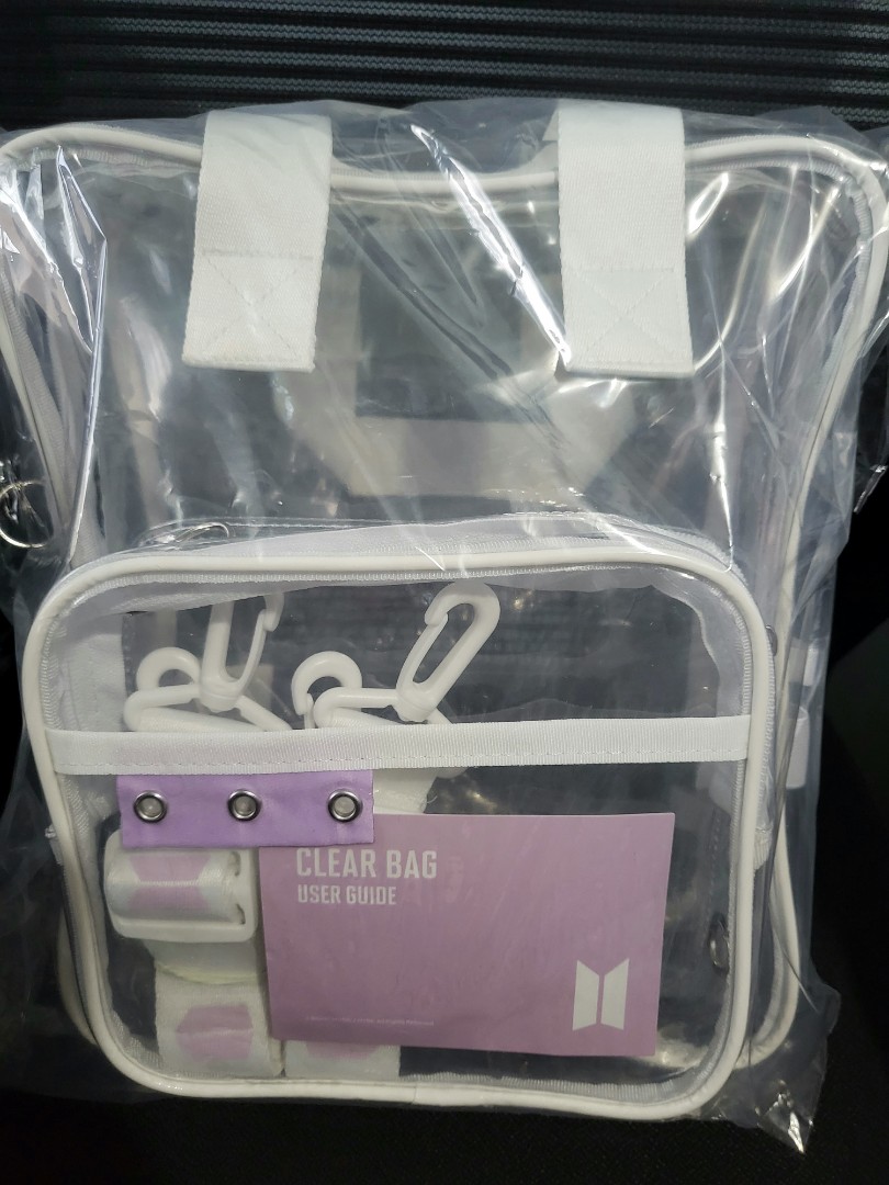 Bts store clear bag