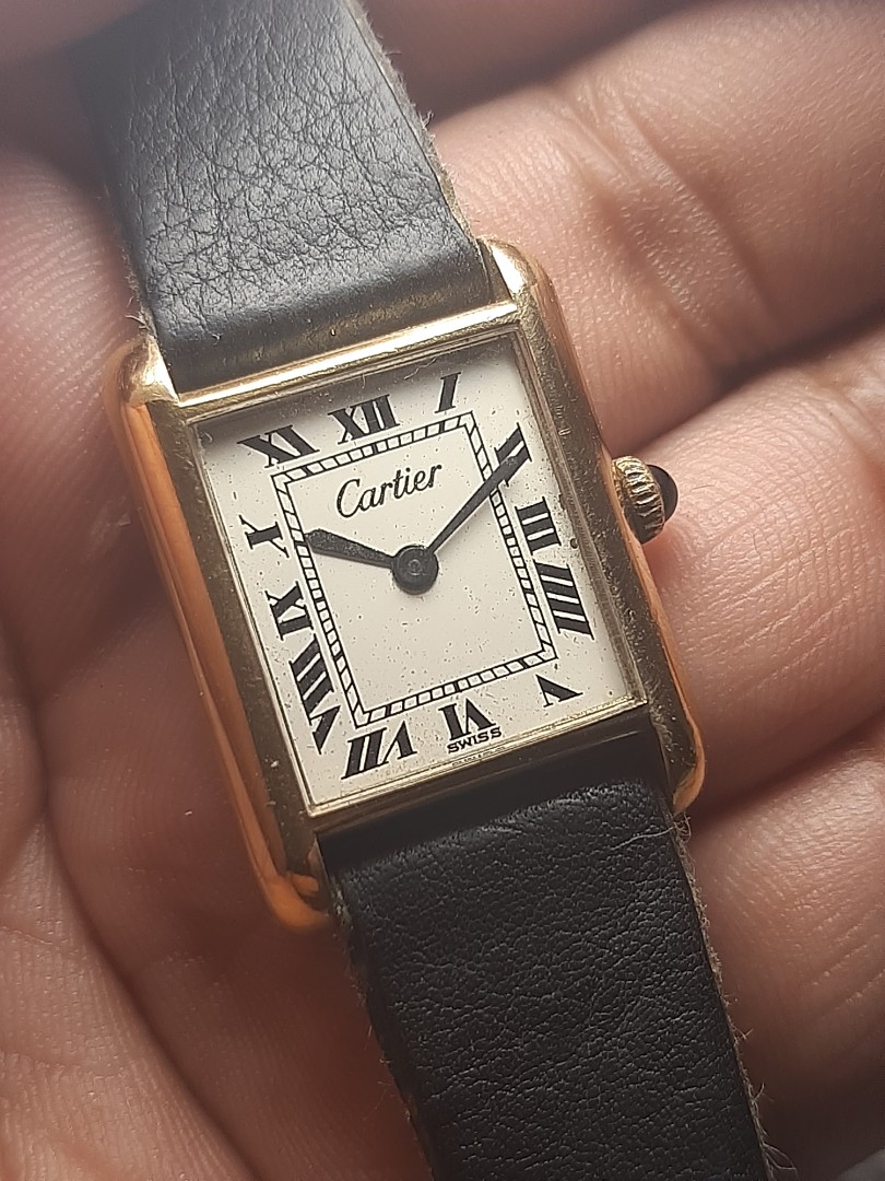 Cartier Tank 70's, Women's Fashion, Watches \u0026 Accessories, Watches on  Carousell