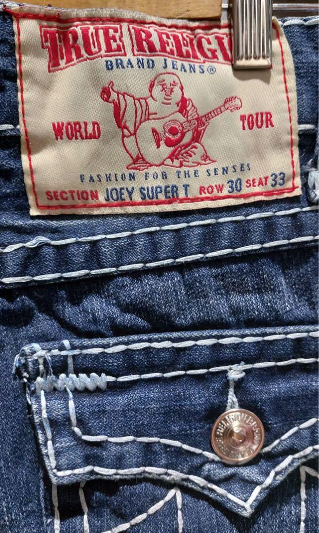 Celana jeans True Religion, Fesyen Pria 