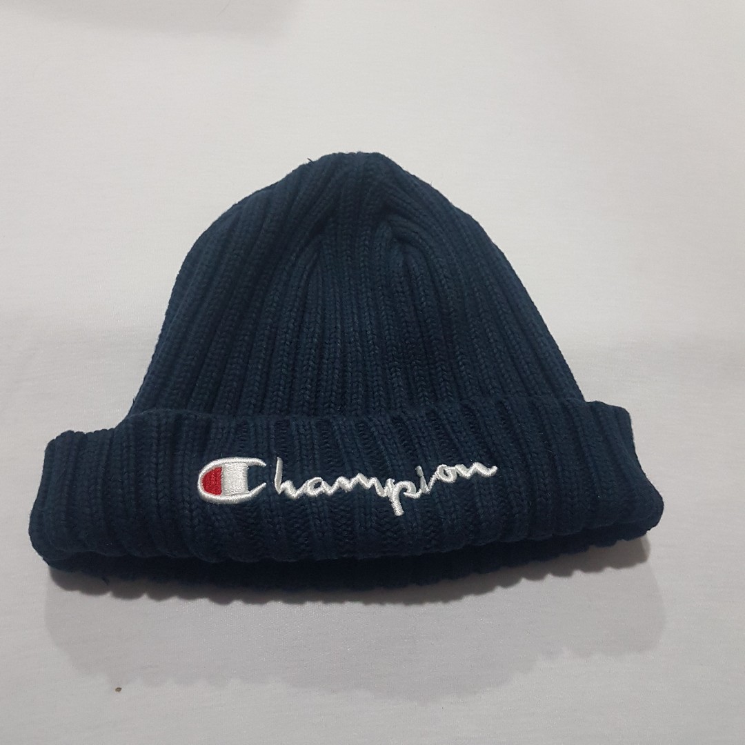 Champion beanie hat, Fesyen Pria 