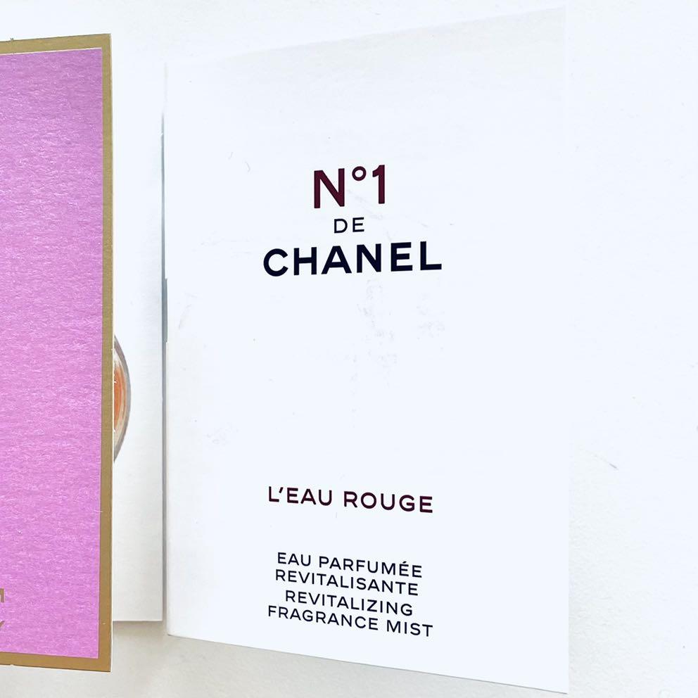 Chanel No 1 L'eau Rouge Perfume Vials, Beauty & Personal Care