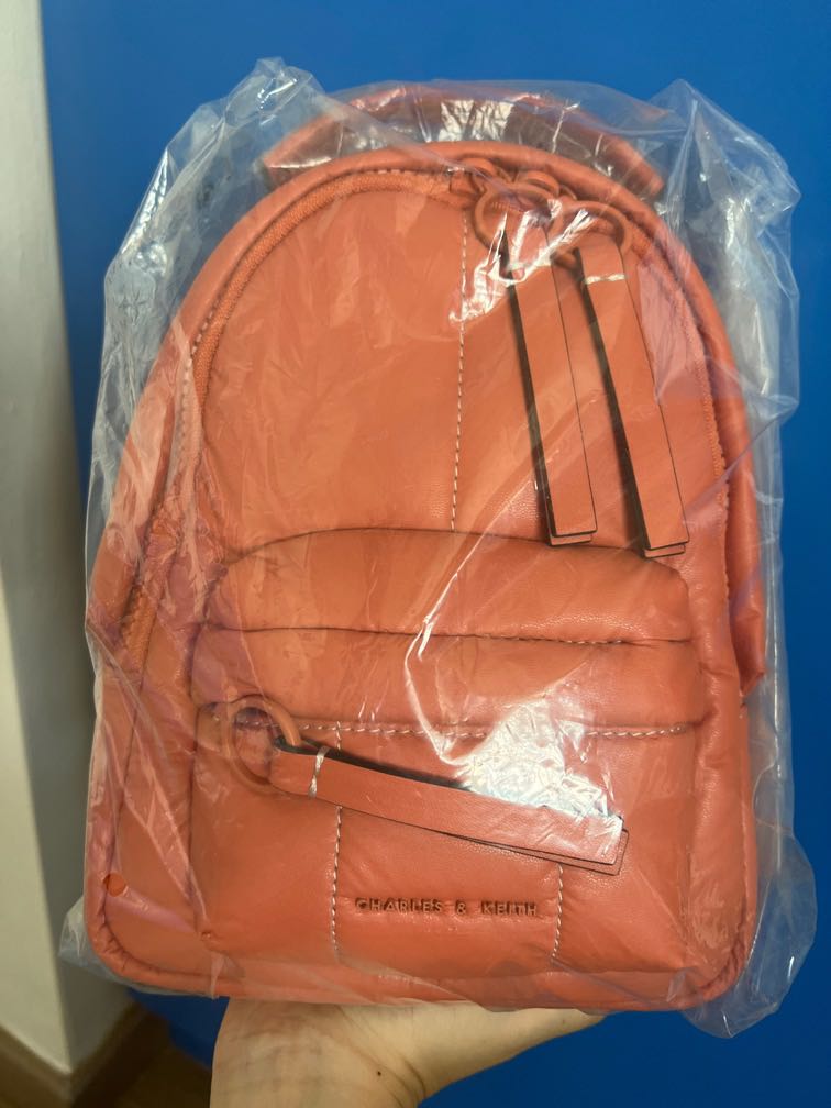 Charles Keith mini backpack, Women's Fashion, Bags & Wallets, Backpacks