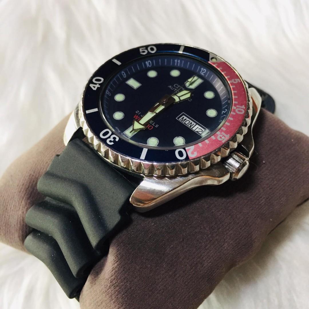 Citizen automatic 21 hotsell jewels 200m water resist