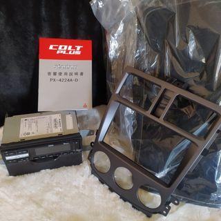 Colt Plus全新原廠音響主機+面版+前後腳踏墊
