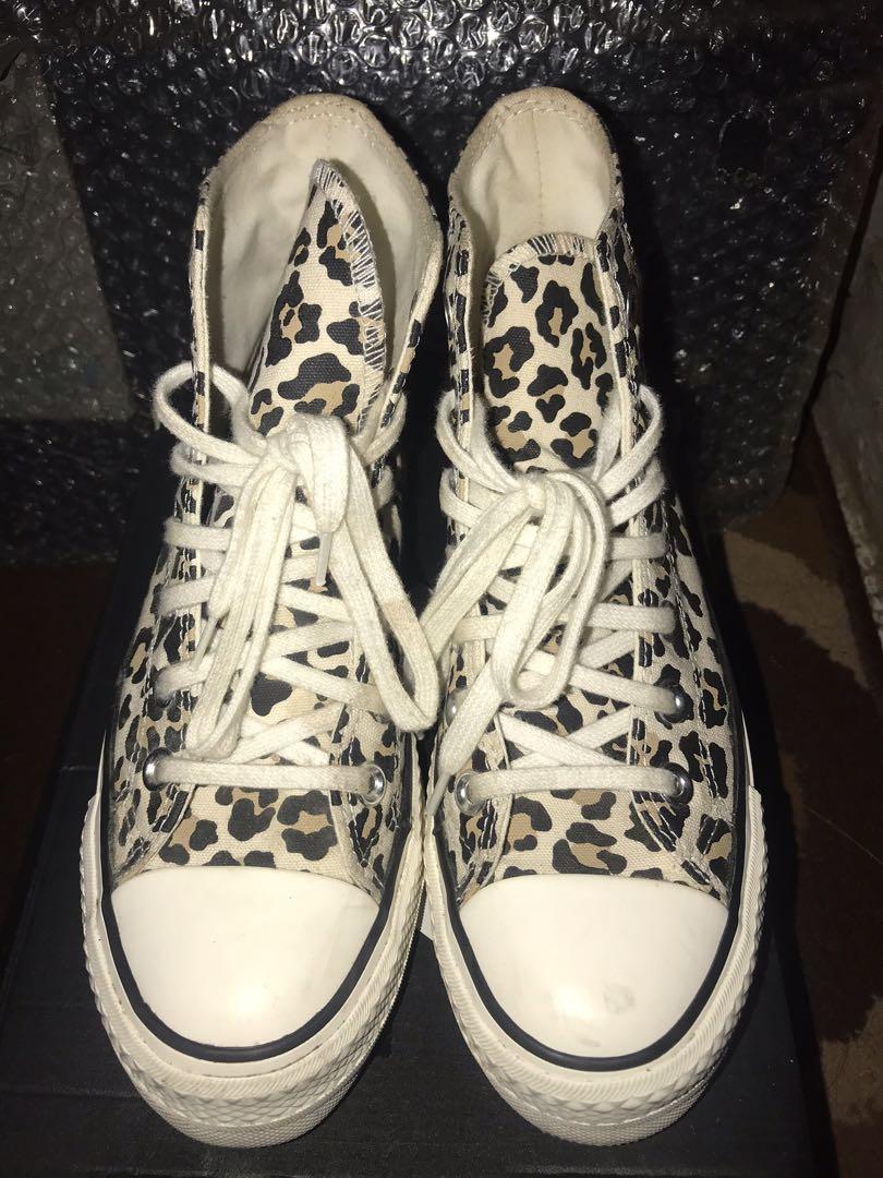 converse hi leopard