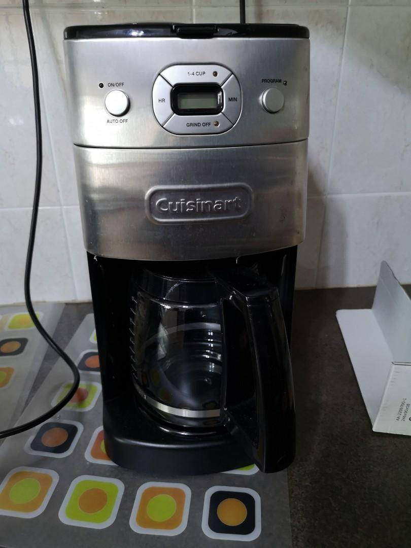 Cuisinart coffee machine DGB625BC, TV & Home Appliances, Kitchen