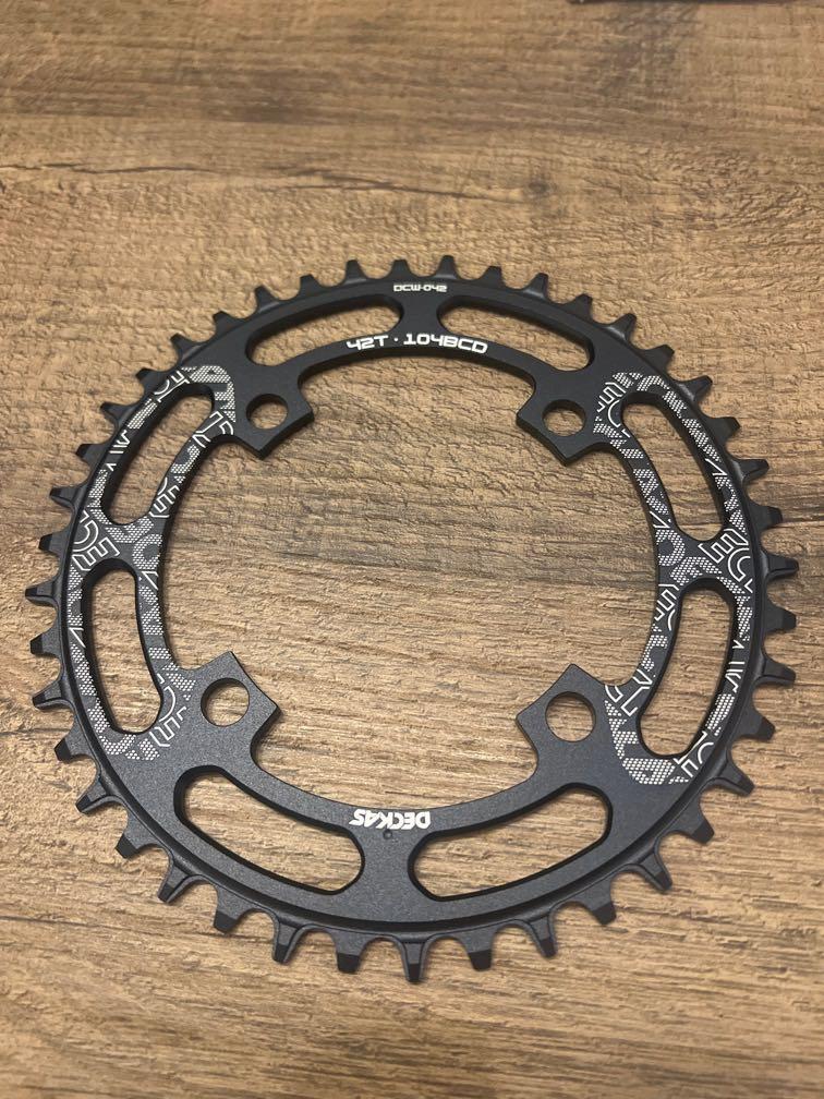 Deckas narrow wide chainring 40t 42t 48t Sports Equipment Bicycles Parts Parts Accessories on Carousell