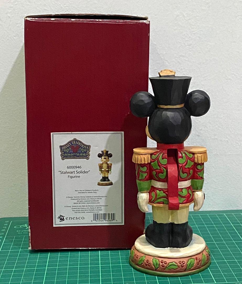 Disney Showcase Jim Shore Mickey Mouse Stalwart Soldier Nutcracker